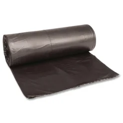 AccuFit 37 in. x 50 in. 44 gal. 0.9 mil Linear Low Density Can Liners with AccuFit Sizing - Black (50/Box)