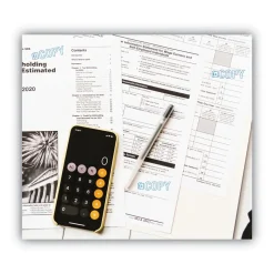 ACCUSTAMP2 1.63 in. x 0.5 in. Pre-Inked COPY Shutter Stamp - Blue