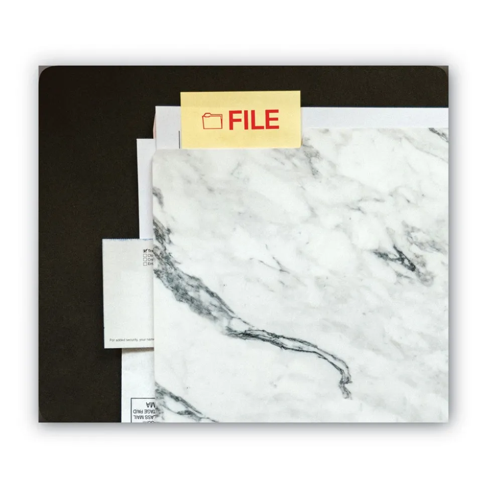 ACCUSTAMP2 1.63 in. x 0.5 in. Pre-Inked FILE Shutter Stamp - Red