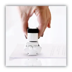 ACCUSTAMP2 1.63 in. x 0.5 in. VOID Pre-Inked Shutter Stamp - Blue