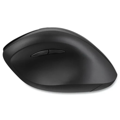 Adesso iMouse 2.4 GHz Frequency 33 ft. Wireless Range Right Hand Use Antimicrobial Vertical Wireless Mouse - Black/Granite