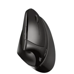 Adesso iMouse V30 2.4 GHz/30 ft Wireless Range USB Right Hand Use TAA Adjustable Vertical Ergonomic Mouse - Black