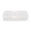 Advantus 8.25 in. x 3.75 in. x 1.5 in. Super Stacker Pencil Box - Clear