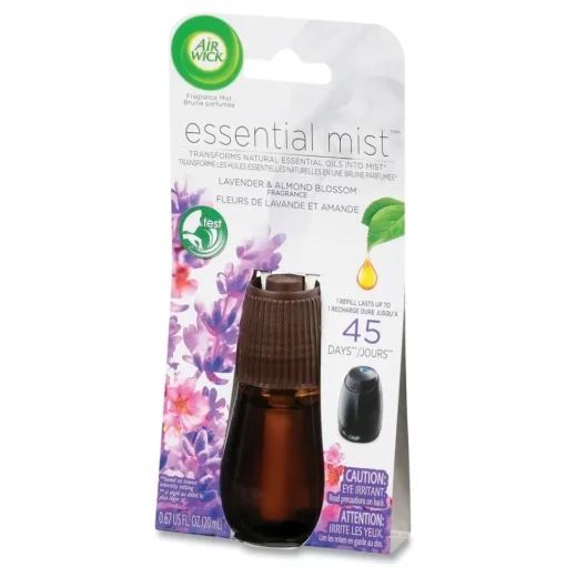 Air Wick 0.67 oz. Essential Mist Refill - Lavender and Almond Blossom (6/Carton)
