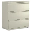 Alera 25488 36 in. x 18.63 in. x 40.25 in. 3 Legal/Letter/A4/A5 Size Lateral File Drawers - Putty
