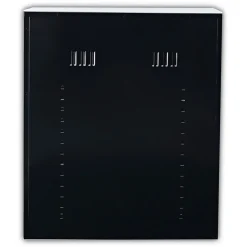 Alera 36 in. x 18 in. x 42 in. Assembled High Storage Cabinet with Adjustable Shelves - Black