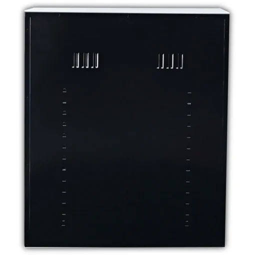Alera 36 in. x 18 in. x 42 in. Assembled High Storage Cabinet with Adjustable Shelves - Black