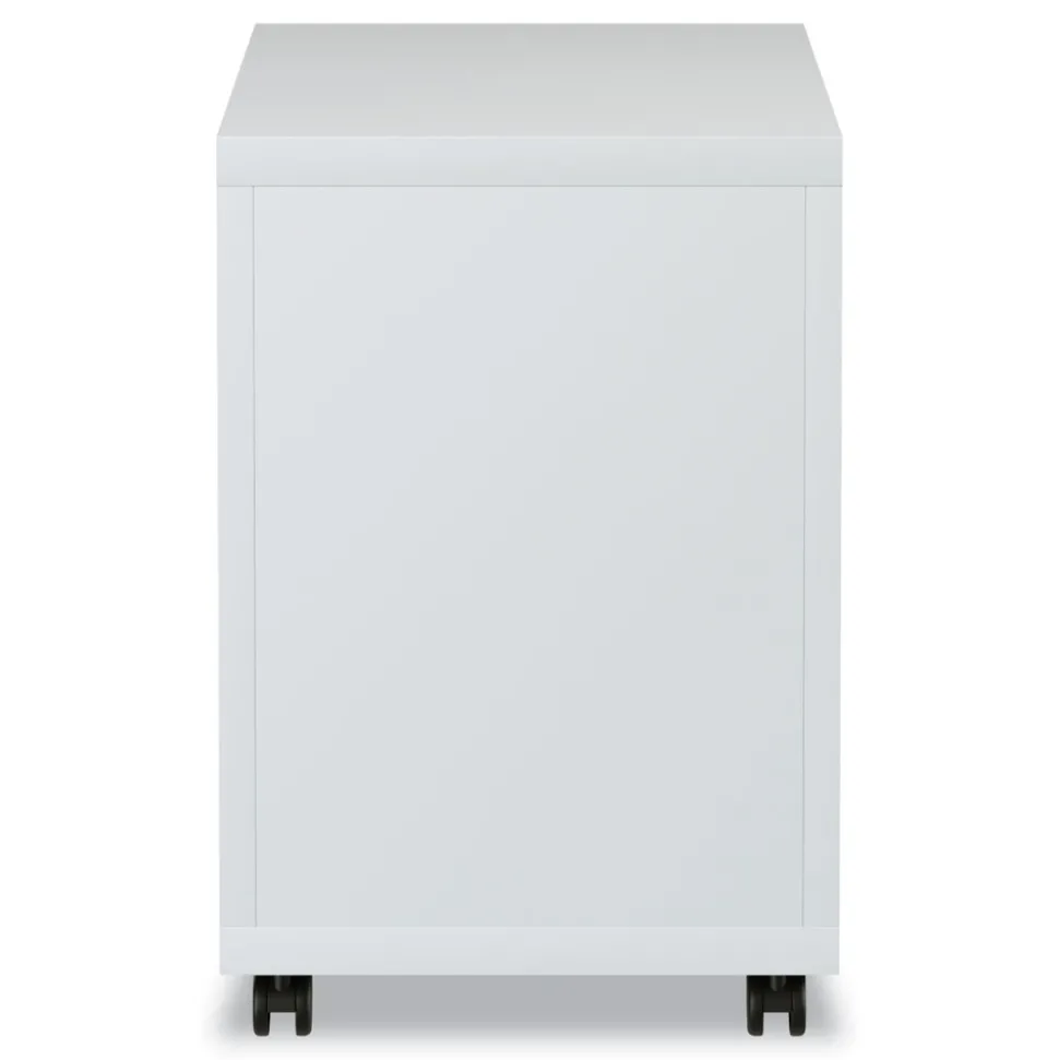 Alera 14.96 in. x 19.29 in. x 21.65 in. 2-Drawers: Box/File Legal/Letter Left or Right File Pedestal with Full-Length Pull - Light Gray