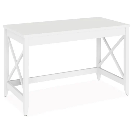 Alera 47.24 in. x 23.62 in. x 29.53 in. Farmhouse Writing Desk - White