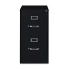 Alera 15 in. x 22 in. x 28.37 in. Letter-Size Two-Drawer Economy Vertical File - Black