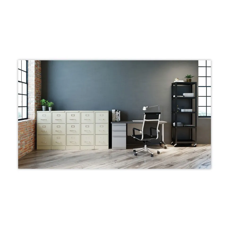 Alera 15 in. x 22 in. x 40.19 in. Letter-Size 3-Drawer Economy Vertical File - Putty