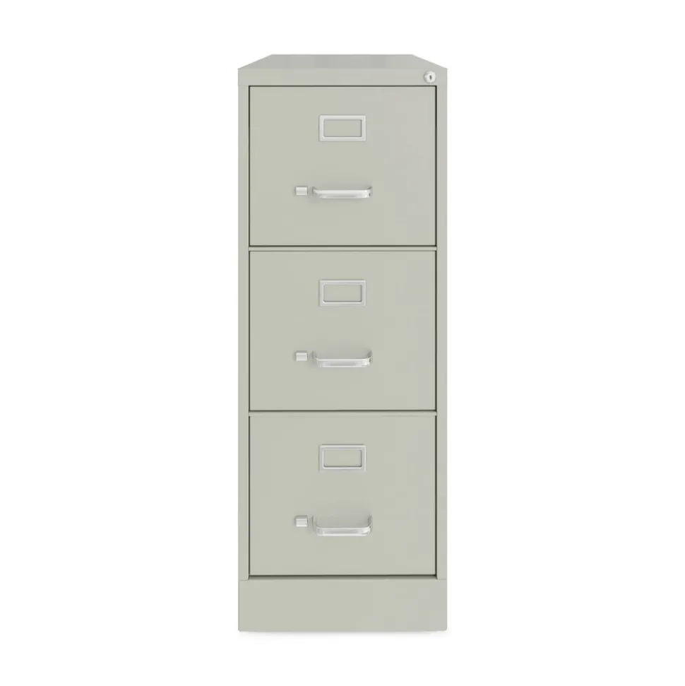 Alera 15 in. x 22 in. x 40.19 in. Letter-Size 3-Drawer Economy Vertical File - Light Gray