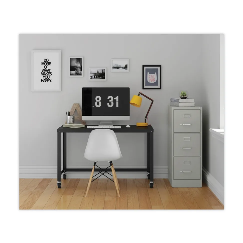 Alera 15 in. x 22 in. x 40.19 in. Letter-Size 3-Drawer Economy Vertical File - Light Gray