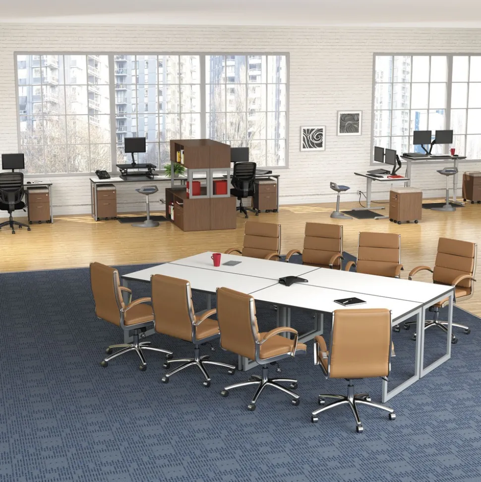 Alera 14.88 in. x 19.13 in. x 2.13 in. Pedestal File Seat Cushion - Tan Quartz