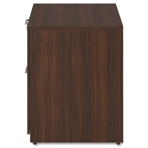 Alera 36 in. x 24 in. x 29 in. Seville Series 2-Drawer Lateral Legal File Cabinet - Mahogany