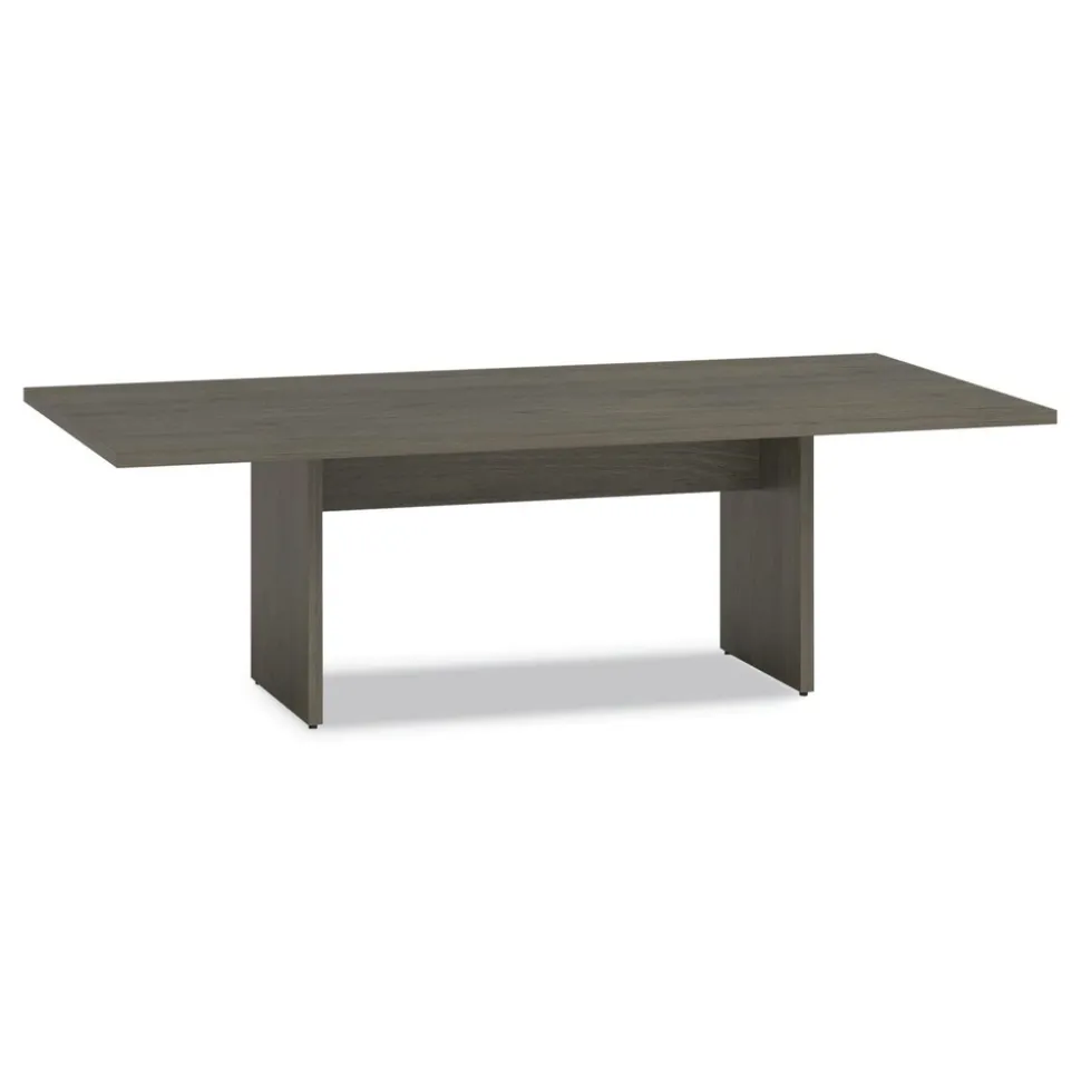 Alera 96 in. x 48 in. x 1.5 in. Seville Rectangular Conference Table Top - Walnut