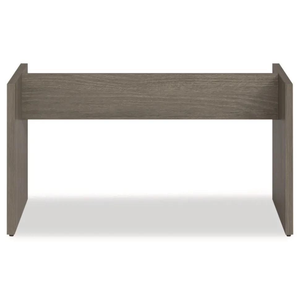 Alera 50 in. x 22 in. x 28 in. Seville 96 in. Wide Conference Table Base - Walnut