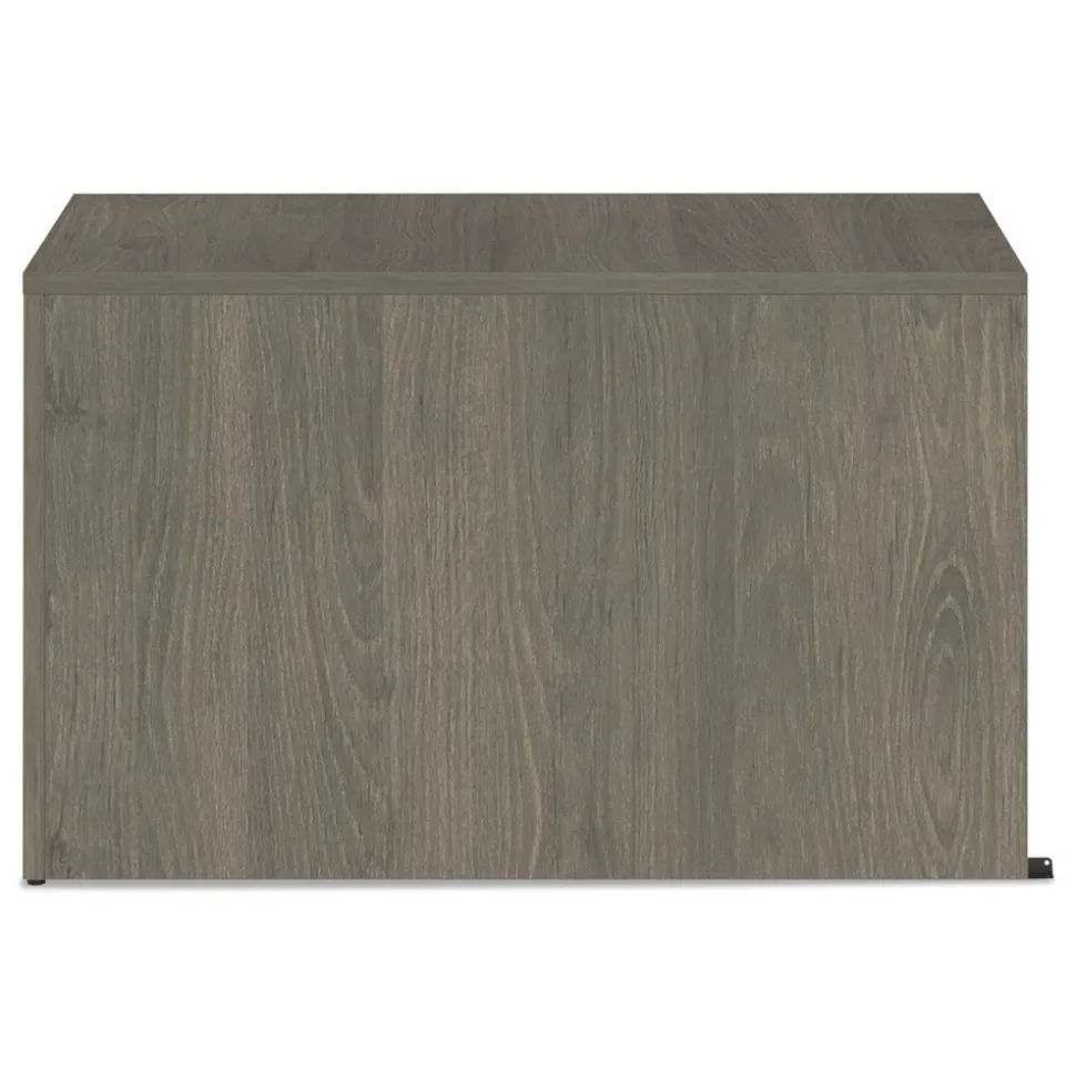 Alera 48 in. x 24 in. x 29 in. Seville Series Reversible Return Shell - Walnut