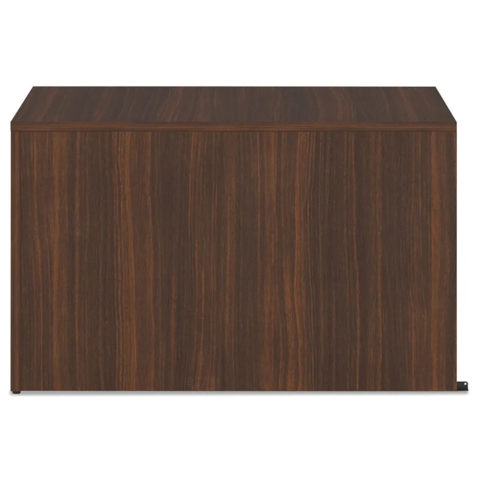 Alera 48 in. x 24 in. x 29 in. Seville Series Reversible Return Shell - Mahogany