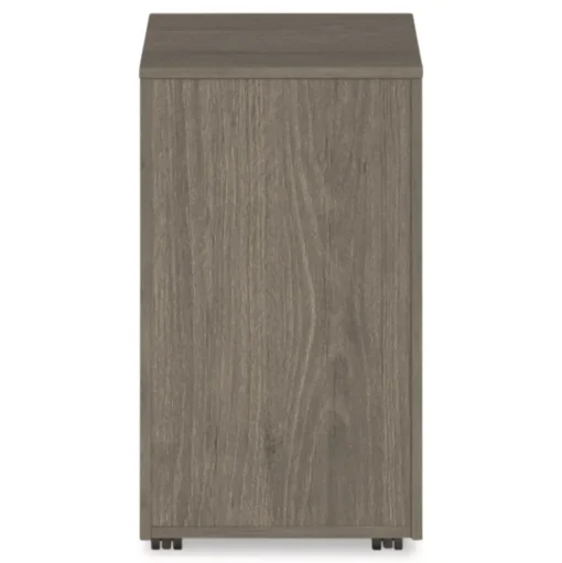 Alera 15 in. x 18 in. x 27 in. Seville Series 3-Drawer Legal File Mobile Pedestal - Walnut
