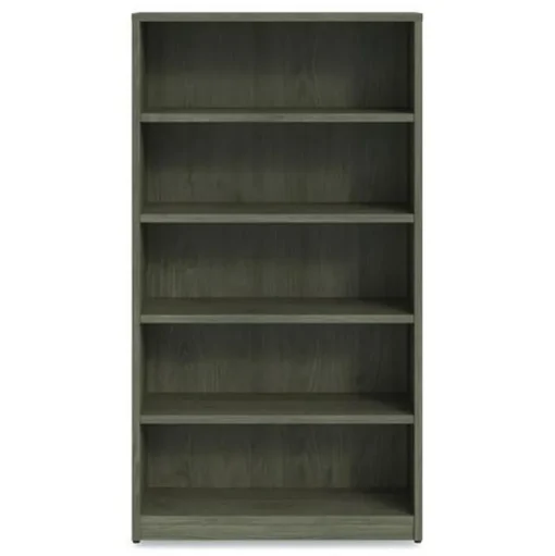 Alera 36 in. x 14 in. x 65 in. 5-Shelf Seville Bookcase - Walnut