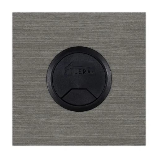 Alera 42 in. x 23.63 in. x 29.5 in. Valencia Series Reversible Return/Bridge Shell - Gray