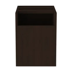 Alera ALEVA552222ES 15.63 in. x 20.5 in. x 19.25 in. Valencia Series 2-Drawer Hanging File Pedestal - Espresso
