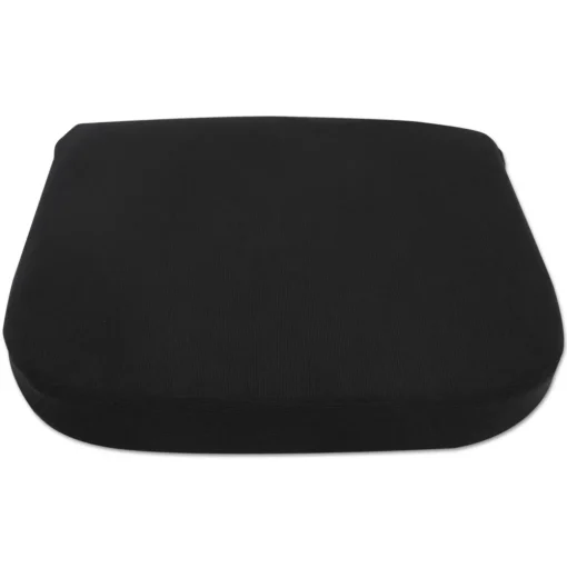 Alera Cooling Gel Memory Foam Non-Slip Cover 16.5 in. x 15.75 in. x 2.75 in. Seat Cushion - Black