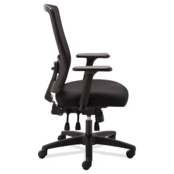 Alera Envy Series Mesh High-Back 250 lbs. Capacity Multifunction Chair - Black