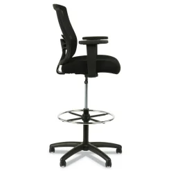 Alera Etros Series 36.13 in. Height 275 lbs. Capacity Mesh Stool - Black