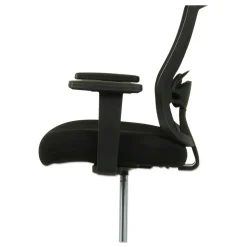 Alera Etros Series 36.13 in. Height 275 lbs. Capacity Mesh Stool - Black