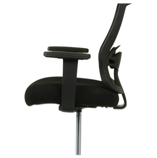 Alera Etros Series 36.13 in. Height 275 lbs. Capacity Mesh Stool - Black