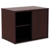 Alera Open Office Desk Series 29.5w x 19.13d x 22.78h Low Storage Cabinet Credenza - Mahogany