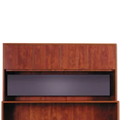 Alera Valencia Series 62-3/8 in. x 1/2 in. x 14 in. Tackboard for Open Storage Hutch - Charcoal