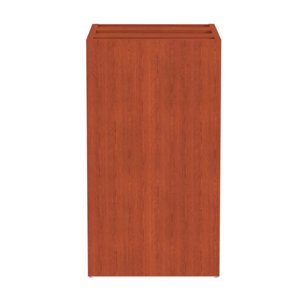 Alera Valencia Series 15.63 in. x 20.5 in. x 28.5 in. Box/File Full Pedestal - Mahogany