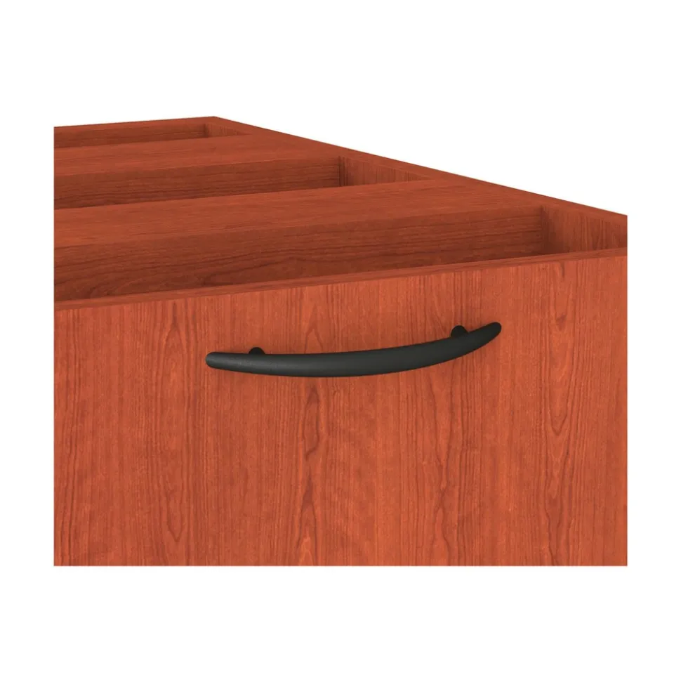 Alera Valencia Series 15.63 in. x 20.5 in. x 28.5 in. Box/File Full Pedestal - Mahogany