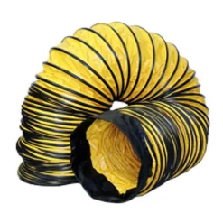 Americ 12 in. x 25 ft. Flexible Standard Ducting with Cuff and Buckle Ends