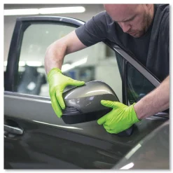 Ammex 8 mil Heavy-Duty Industrial Powder-Free Nitrile Gloves - X-Large, Green (1000/Carton)