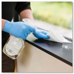 Ammex 5 mil Industrial Powder-Free Nitrile Gloves - Small, Blue (1000/Carton)