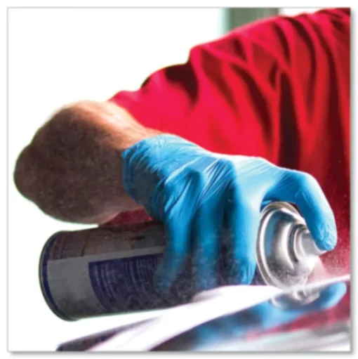 Ammex 3 mil Industrial Powder-Free Nitrile Gloves - Large, Blue (1000/Carton)
