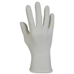 Ansell 3.5 mil Thick 9.5 in. Long Powder-Free STERLING Nitrile Exam Gloves - Large, Sterling Gray (200/Box)
