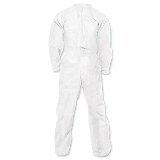Ansell A20 Breathable Particle Protection Coveralls with Zip Closure - Double Extra Large, White (24/Carton)