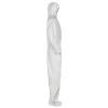 Ansell A20 Elastic-Back, Hood and Boots Breathable Particle Protection Coveralls - Quadruple Extra Large, White (20/Carton)