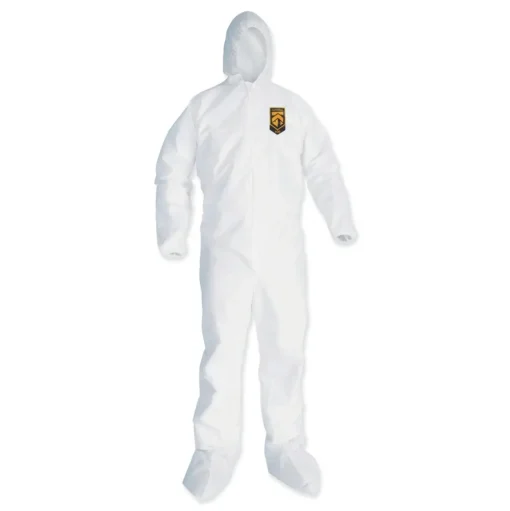 Ansell A35 Liquid and Particle Protection Coveralls - 2X-Large, White (25/Carton)