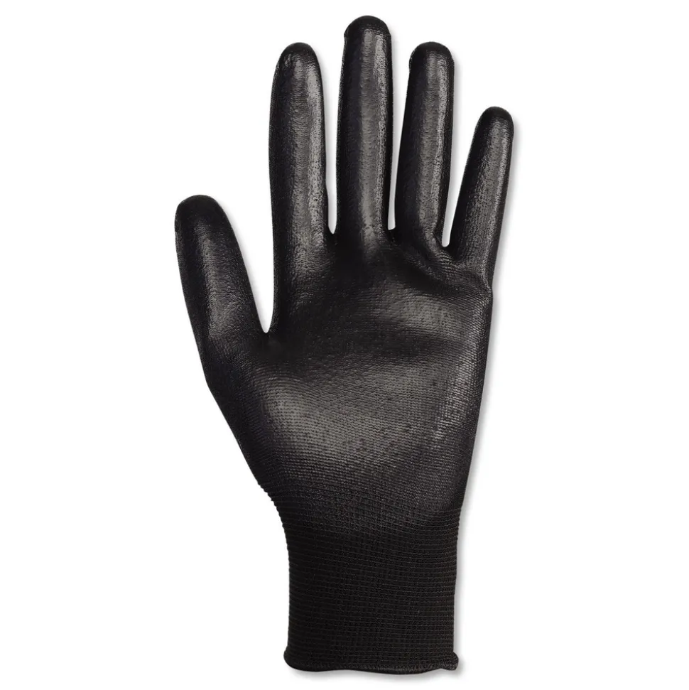 Ansell EN388: 3131X 10 in. Long G40 Polyurethane Coated Gloves - Small, Black (60 Pairs/Carton)