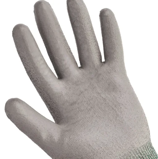 Ansell EN388: 4X42B 9 in. Long G60 Level 3 Economy Cut Resistant Gloves - Large (Size 9), Gray/Marled Gray (12 Pairs/Carton)