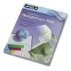 Apollo 8.5 in. x 11 in. Color Laser Transparency Film (50/Box)