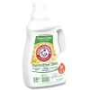 Arm & Hammer 3320050026 50 oz. Bottle 50 Loads HE Compatible Liquid Detergent - Unscented (8/Carton)