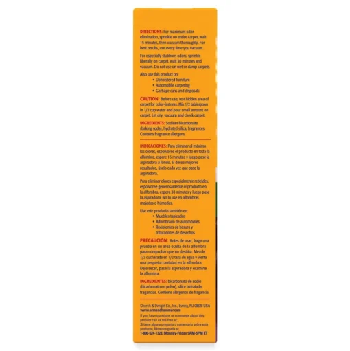 Arm & Hammer 30 oz. Box Fresh Scentsations Carpet Odor Eliminator - Island Mist (6/Carton)