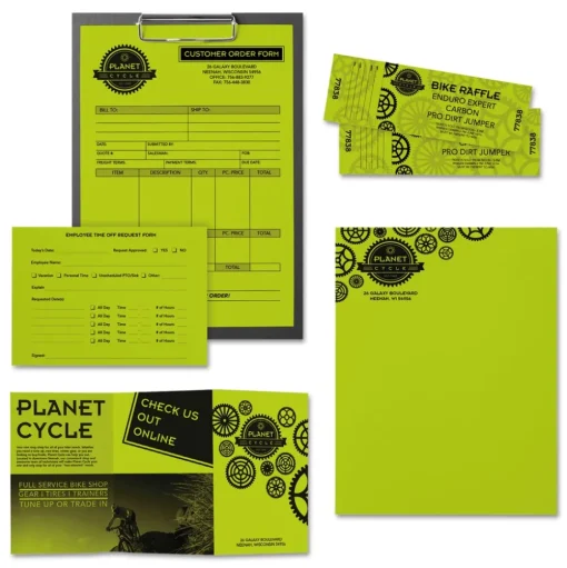 Astrobrights 11 in. x 17 in. 24 lbs. Bond Weight Color Paper - Terra Green (500/Ream)